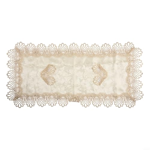 Dekorative rechteckige Tischdecke für westliche Teetische im Western-Stil, exquisite Spitzenverarbeitung (6) von Tidevib