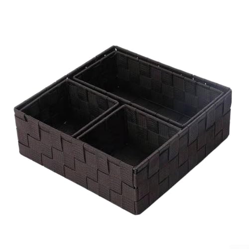 Dekorativer handgewebter Korb zur stilvollen Aufbewahrung verschiedener Haushaltsgegenstände (Kaffee) von Tidevib