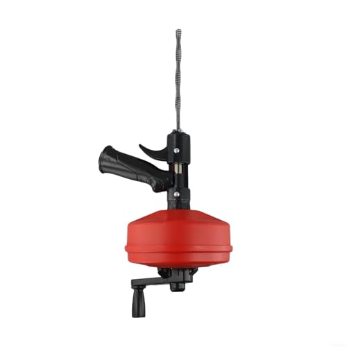 Dual Mode Ablaufbohrer 5 m mit automatischer Kupplungsfeder, kompatibel mit Handkraft und elektrischer Bohrmaschine, entworfen für Sanitär- und Abflussrohre Dual Mode Ablaufbohrer 5 m mit automatischer Kupplungsfeder, kompatibel mit Handkraft und elektrischer Bohrmaschine, entworfen für Sanitär- und Abflussrohre von Tidevib