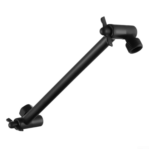 Duschkopfverlängerung mit verstellbaren Funktionen für individuelle Nutzung (schwarz) von Tidevib