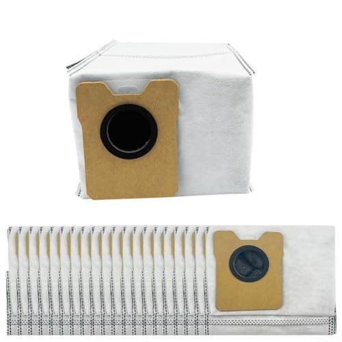 Effiziente Filtrations-Staubsaugerbeutel, 3 l, für Eufy C10 C20 für Omni Staubsauger, Ersatzpackung 6/12/20 für die Pflege von Saug- und Reinigerböden (20 Stück) von Tidevib