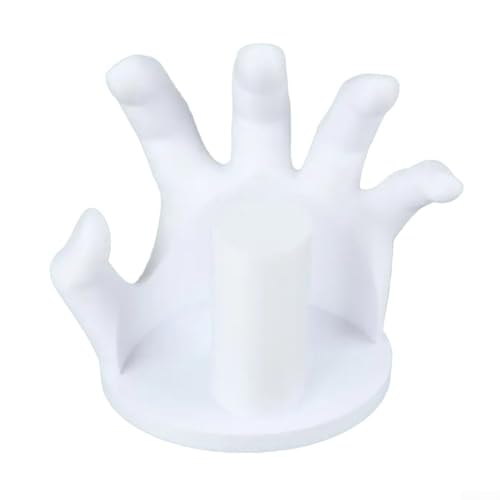 Effizienter Toilettenpapierhalter, moderne Ästhetik, passt zu jedem Badezimmerstil (weiß) von Tidevib