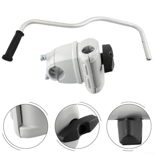 Ergonomischer Trimmer-Lenker und Unterstützung für FS130 FS131 FS111 FS110 FS90 FS91 FS89 FS200 und verwandte Modelle mit sicherer Klemme für stabilen Einsatz von Tidevib