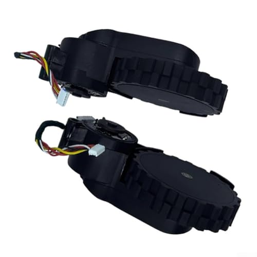 Ersatzräder für Eufy Clean L50 L50 SES L60 L60 für Hybrid-Roboter-Staubsauger links rechts Set unterstützt nahtlose Bewegung auf verschiedenen Oberflächen (Set (links + rechts)) von Tidevib