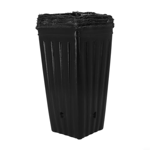 Essential Gardening Tool 7 20,3 cm große Kunststoff-Töpfe, effektiv zur Förderung von Wachstum und Entwicklung (25 Stück) von Tidevib