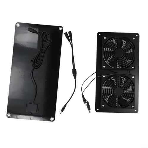 Für Außen Solarpanel Abluftventilator 30W 12V für Gewächshäuser und Hühnerställe, IP65 Wasserdicht und Effizienter Luftstrom Für Außen Solarpanel Abluftventilator 30W 12V für Gewächshäuser und Hühnerställe, IP65 Wasserdicht und Effizienter Luftstrom von Tidevib