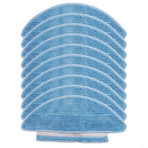 Für Cecotec kompatible Wischmopp-Reinigungstücher, effizient und Optionen in Sets von vier oder zehn Stück (10 Stück) von Tidevib