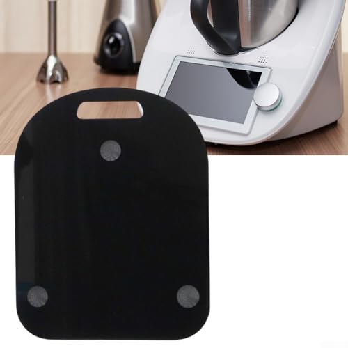 Für Thermomix TM5/TM6 rutschfeste Matte schützt Ihre Küchenarbeitsplatte sicher (schwarz) von Tidevib