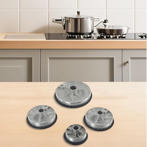 Gasherd Deckel Set Praktisches Kochgeschirr Zubehör für SABAF Brenner und Elektroherde von Tidevib