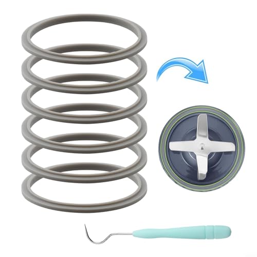 Gasket Solutions Sechs Silikon-Unterlegscheiben für die Verwendung mit beliebten Entsafter-Modellen Gasket Solutions Sechs Silikon-Unterlegscheiben für die Verwendung mit beliebten Entsafter-Modellen von Tidevib