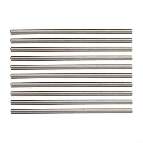 Hartmetall-Stangen-Drehmaschinen-Werkzeug-Set mit geradem Schaft, metrisches Design, 100 mm lang, für präzise Schneid- und Fräsanwendungen (4 mm) von Tidevib