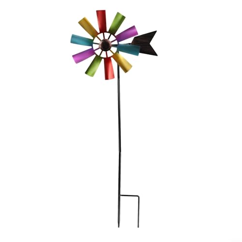 Inspirierende 73 cm große Metall-Windmühlenkunst für Bewegung und Charme in Ihren Garten Inspirierende 73 cm große Metall-Windmühlenkunst für Bewegung und Charme in Ihren Garten von Tidevib