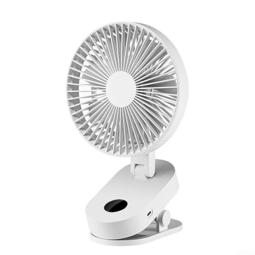 Intelligenter elektrischer Ventilator für Zuhause, Wandmontage, Clip-On- und Schreibtisch-Optionen mit einstellbarem Luftstrom und Oszillationsfunktionen Intelligenter elektrischer Ventilator für Zuhause, Wandmontage, Clip-On- und Schreibtisch-Optionen mit einstellbarem Luftstrom und Oszillationsfunktionen von Tidevib