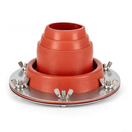 Kaminabzugs-Set für Zelte mit einfacher Installation (orange) von Tidevib