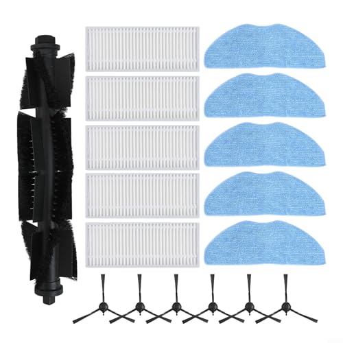 Komplettes Ersatzteil-Set für MEDION X10 SW Staubsauger Hauptbürste und Wischtuch (B) von Tidevib