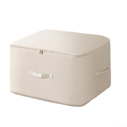 Kompressionstasche für Steppdecken, perfekt für effiziente Raumnutzung und Schutz (beige) von Tidevib