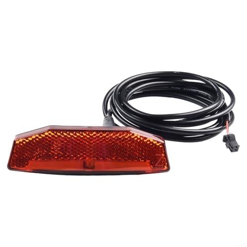 LED-Rücklicht für E-Bikes mit 120 cm langem Kabel (SM-Stecker) von Tidevib