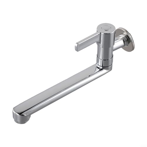 Leicht zugänglicher, drehbarer einzelner Kaltwasserhahn für Küchenspülen und Pools (20 cm) von Tidevib