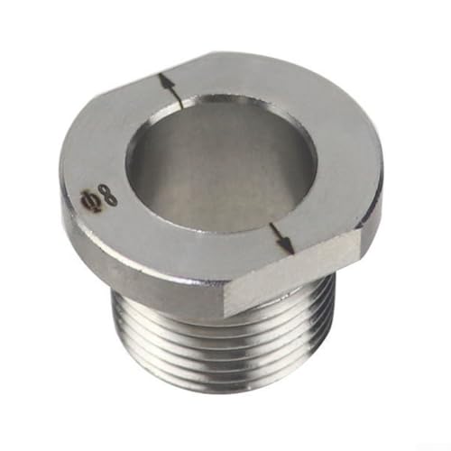 M20 Dübelvorrichtung, Bohrhülsenbuchse, 8 mm, 15 mm, für Holzbohrführung, Locator zur Verbesserung der Bohrerkontrolle und Lochgenauigkeit (8 mm) von Tidevib