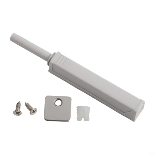 Magnetischer Türschnapper für Küchenschränke und Kommodenschubladen (weiß) von Tidevib