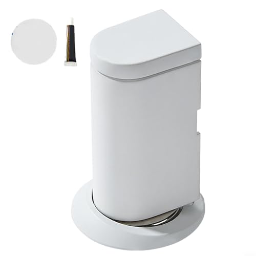 Magnetischer Türstopper aus Zinklegierung, zuverlässiges und starkes Design für den täglichen Gebrauch in Häusern und Büros (weiß) von Tidevib