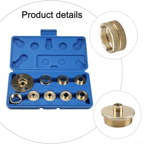 Oberfräsen-Grundplatte und Messingbuchsen-Set Lösung für präzises Routing in Holzbearbeitungsprojekten von Tidevib
