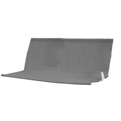 Outdoor für Gartenschaukel aus wasserdichtem 600D-Oxford-Stoff für Zuverlässigkeit und Wetterschutz (138 x 50 x 50 cm, grau) von Tidevib