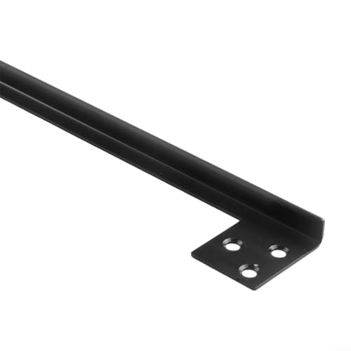 Outswing Türriegel, L-förmig, unsichtbarer Sicherheitsschutz, Edelstahl-Design, einfache Installation mit Schrauben (27,9 cm) von Tidevib