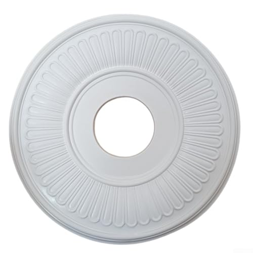 PU Dekorative Abdeckplatte für Deckenleuchten 33cm Durchmesser Medaillon Wasserdicht u PU Dekorative Abdeckplatte für Deckenleuchten 33cm Durchmesser Medaillon Wasserdicht u von Tidevib