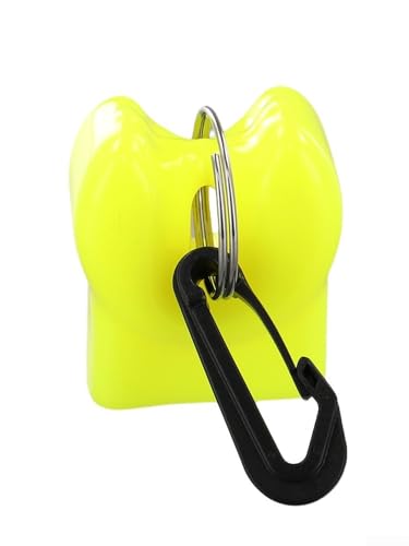 PVC Octopus Regulator Holder Clip for Standard Scuba Diving Mouthpiece Designed to Keep Backup Regulator in Place and Protected from Sand (Yellow) von Tidevib