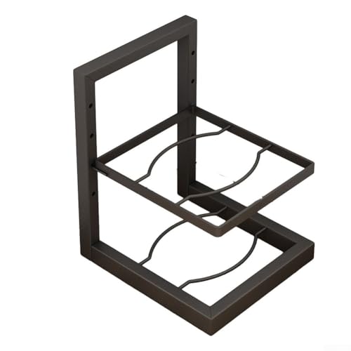 Platzsparender Topf-Organizer, robustes Design für einfachen Zugang unter der Spüle (A) von Tidevib