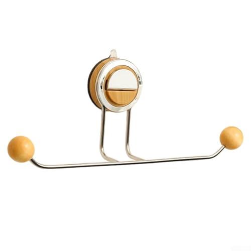 Platzsparendes Schmuckregal zur Wandmontage, Stanz-Design für mühelose Installation und elegantes Display (rohe Holzfarbe) von Tidevib