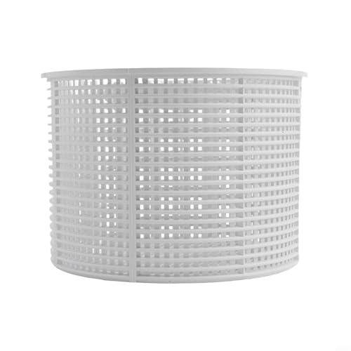 Pool Skimmer Korb Kompatibel mit SP 1082 Nicht schwimmendes Design für effektive Reinigung (weiß) von Tidevib
