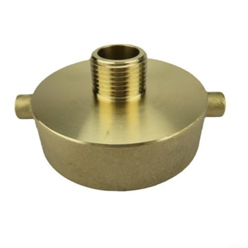 Premium Messing Feuerhydrant Schlauchadapter mit Pin Lug Design für schnelle und sichere Verbindungen (A) von Tidevib