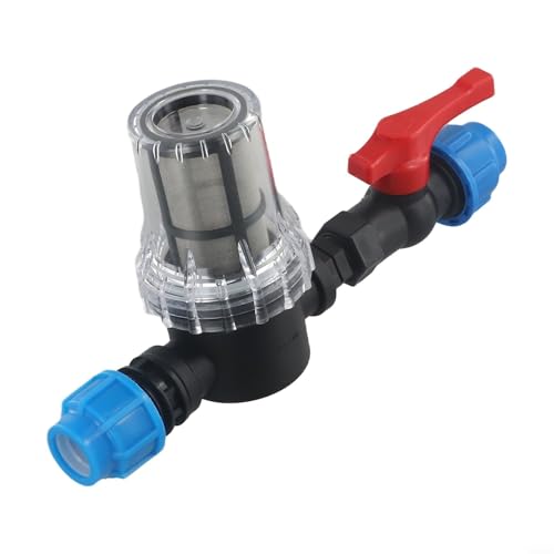 Quick Connector Gartenfilter für zuverlässige Tropfbewässerung und Wasserdurchfluss (20 mm) von Tidevib