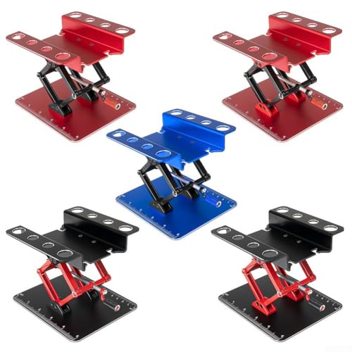 RC Autoständer für mehrere Waagen, höhenverstellbar und rutschfestes Design (blau) von Tidevib