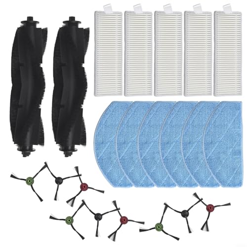 Reinigungsteile für Laresar Evol 3 Saugroboter, Wischpads und Ersatzfilter (C) von Tidevib