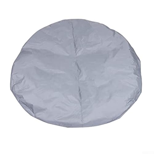 Robuste Poolabdeckung mit Solarheizung, minimiert die Wasserverdunstung für oberirdische Pools (140 x 110 cm) von Tidevib