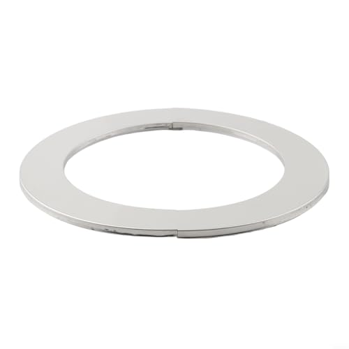 Rohrschutzhülle aus Edelstahl für Gas-Durchlauferhitzer, Wasserhahn und Duschrohre mit geteiltem Design ermöglicht direkte Anwendung auf installierten Rohren (120 mm) von Tidevib