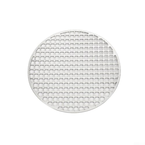 Runde Grillmatte aus Edelstahl, hervorragende Luftzirkulation für perfektes Grillen, 28 cm Runde Grillmatte aus Edelstahl, hervorragende Luftzirkulation für perfektes Grillen, 28 cm von Tidevib