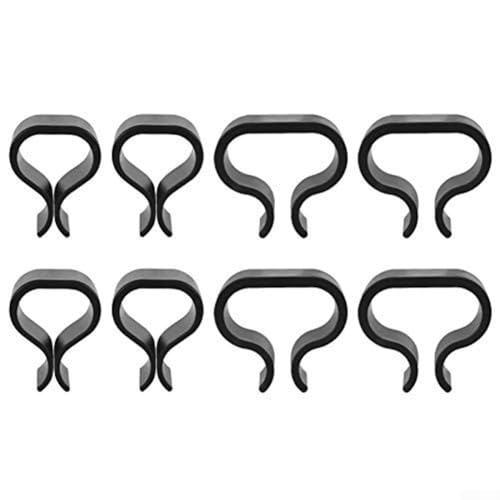 Rutschfeste Verschlüsse für Gartenmöbel für Rattan-Stuhl-Clips für Sektionalsofas Essential Outdoor Solutions (8 Stück) von Tidevib