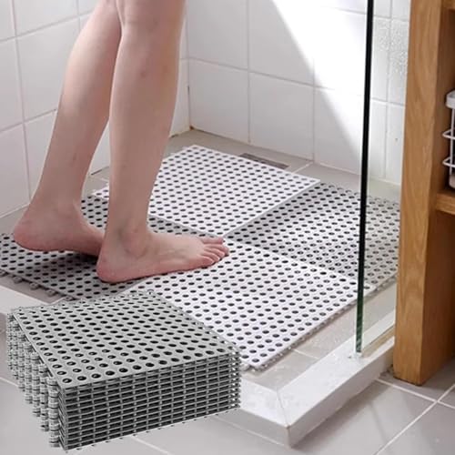 Safety First mit 816 rutschfesten Polypropylen-Drainage-Fußmatten für den Heimgebrauch (B) von Tidevib