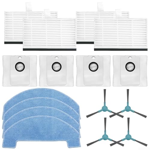 Seitenbürstenfilter und Wischtuch-Set speziell für Conga 2499 Staubsauger Seitenbürstenfilter und Wischtuch-Set speziell für Conga 2499 Staubsauger von Tidevib