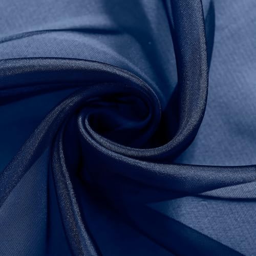 Serene transparente Tüllvorhänge, elegante Voile-Vorhänge für Raumnutzung, perfekt für Lichtkontrolle von Tidevib