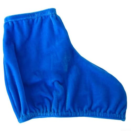 Skating Boot Cover, Anti-dirty Protection for Ice Skates and Hockey Skates Soft & Elastic Fit (Blue) von Tidevib