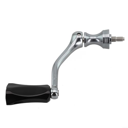 Spinner Reel Single Rocker Handle with Stainless Steel Bearings Compatible with Stella and VanFor (black) von Tidevib