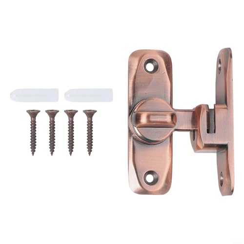 Stabile 90180-Grad-Verriegelung für Scheunentüren, effektive Sicherheitsmerkmale (1 antikrot) von Tidevib