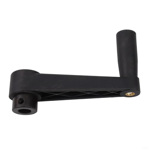 Stabile Handkurbel mit rundem Loch, 816 mm, für mechanische Geräte, entworfen für Komfort und einfache Bedienung (12 mm) von Tidevib