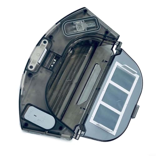 Tidevib 2-in-1-Wassertank für Airrobo für T10+ Roboter-Staubsauger, Staubsammelbox, Teile für Ladestation (weiß) von Tidevib