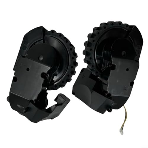 Tidevib Antriebsräder Ersatzteile für M1 Saugroboter, für Trouver M1, links und rechts elektrische Räder Set, Staubsaugerzubehör (L+R) von Tidevib